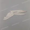 Tail cowl decal, left side