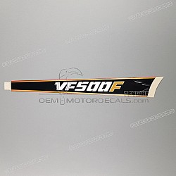 Zijpaneel sticker, rechterkant