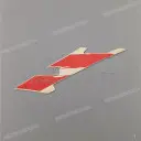 Tail cowl decal, left side