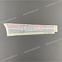 Side cowling cover decal, right side