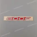 Autocollant de coque arrière CBR Hurricane