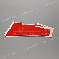 HONDA Autocollant de carénage avant droit CBR600F Hurricane, côté droit 83613-MV9-640ZA