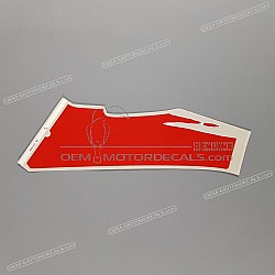 CBR600F Hurricane rechter vorderer Verkleidungsaufkleber, rechte Seite