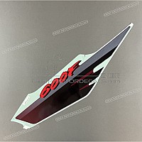 HONDA Naklejka na dolną owiewkę, prawa strona 83613-MV9-840ZC