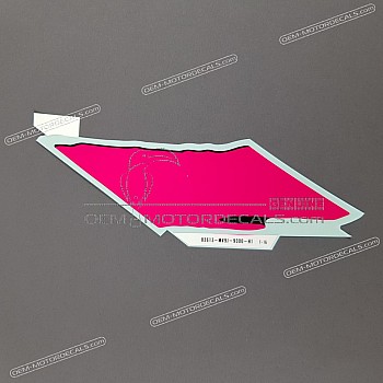 Frame cowling decal, right side