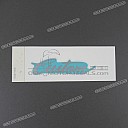 Autocollant de flanc de carénage Honda