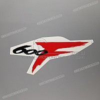HONDA Adesivo carenatura lato destro CBR600F 83615-MAL-E00ZB