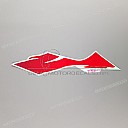 Autocollant graphique pour carénage côté droit, CBR600F Hurricane