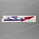 Rear cowl CBR emblem, left side