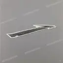 Autocollant de carénage arrière gauche CBR600F Hurricane, côté gauche
