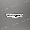 Rechte hintere Verkleidung CBR Hurricane Emblem, rechte Seite