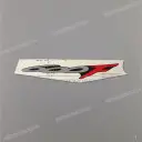 Autocollant de carénage arrière droit CBR Hurricane, côté droit