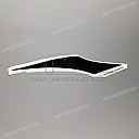 Autocollant de coque arrière de selle, côté droit