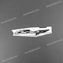Linkes hinteres Verkleidungsteil CBR Hurricane Emblem, linke Seite