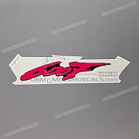HONDA Autocollant de flanc de carénage CBR Hurricane 83619-MV9-930ZB