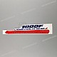 Honda CBR1000F Emblema CBR Carenado Superior Lado Derecho OEM 83621MM5640ZA