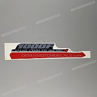 HONDA Autocollant supérieur gauche de carénage CBR 83622-MM5-640ZC