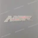 Belly pan decal, left side