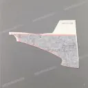 Side cowling decal, left side