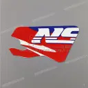 Side cowling decal, left side
