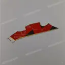Side cowling decal, left side