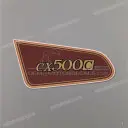 Left fairing stripe, left side