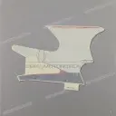 Front cowling decal, left side
