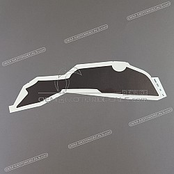 Frame cowling decal, left side