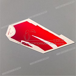 Frame cowling decal, left side