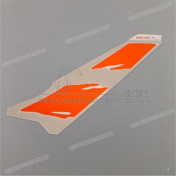 Tail cowl decal, left side