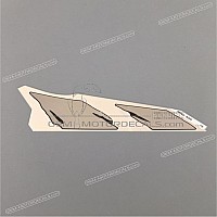 HONDA Adhesivo de carenado lateral izquierdo 83703-MW0-600ZB