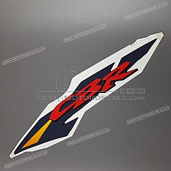 Heckverkleidung Aufkleber, Linke Seite