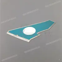 HONDA Linke Seitenverkleidung CBR 600F Hurricane Aufkleber 83713-MV9-600ZC