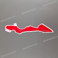 HONDA Side fairing stripe, left side 83714-MV9-930ZA