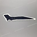 Left side frame cowling stripe, CBR600F Hurricane