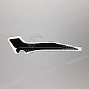 Adesivo carenatura sinistra CBR Hurricane, lato sinistro