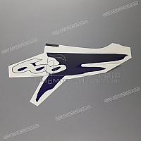 HONDA Autocollant de flanc de carénage gauche CBR600F Hurricane 83715-MAL-G30ZB