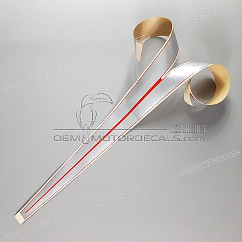 Autocollant carénage arrière queue, côté gauche