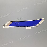HONDA Autocollant de flanc de carénage, côté gauche 83715-MV9-600ZC