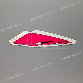 Autocollant carénage arrière queue, côté gauche