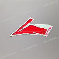 HONDA Autocollant de flanc de carénage, côté gauche 83715-MV9-930ZA