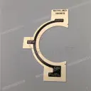 Frame cowling decal, left side