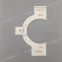 Framecover sticker, linkerkant