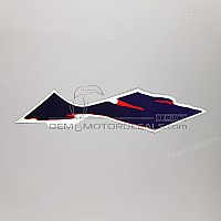 HONDA Autocollant de flanc de carénage, côté gauche 83716-MV9-930ZC