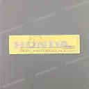 Autocollant emblème Honda sur carénage avant