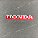 Honda embleemsticker achterframe