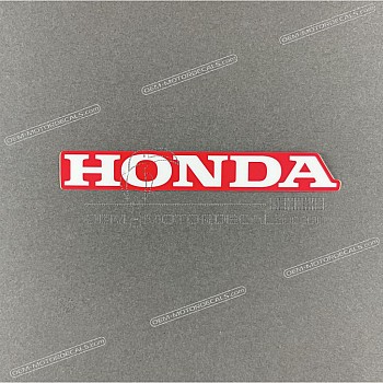 Autocollant emblème Honda sur cadre arrière