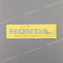 Emblema Honda carenado delantero (80mm)