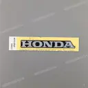 Tail cowl Honda logo decal