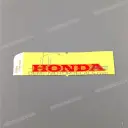 Tail cowl HONDA logo decal
